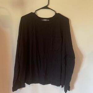 Michael Stars Black Long Sleeve Tee